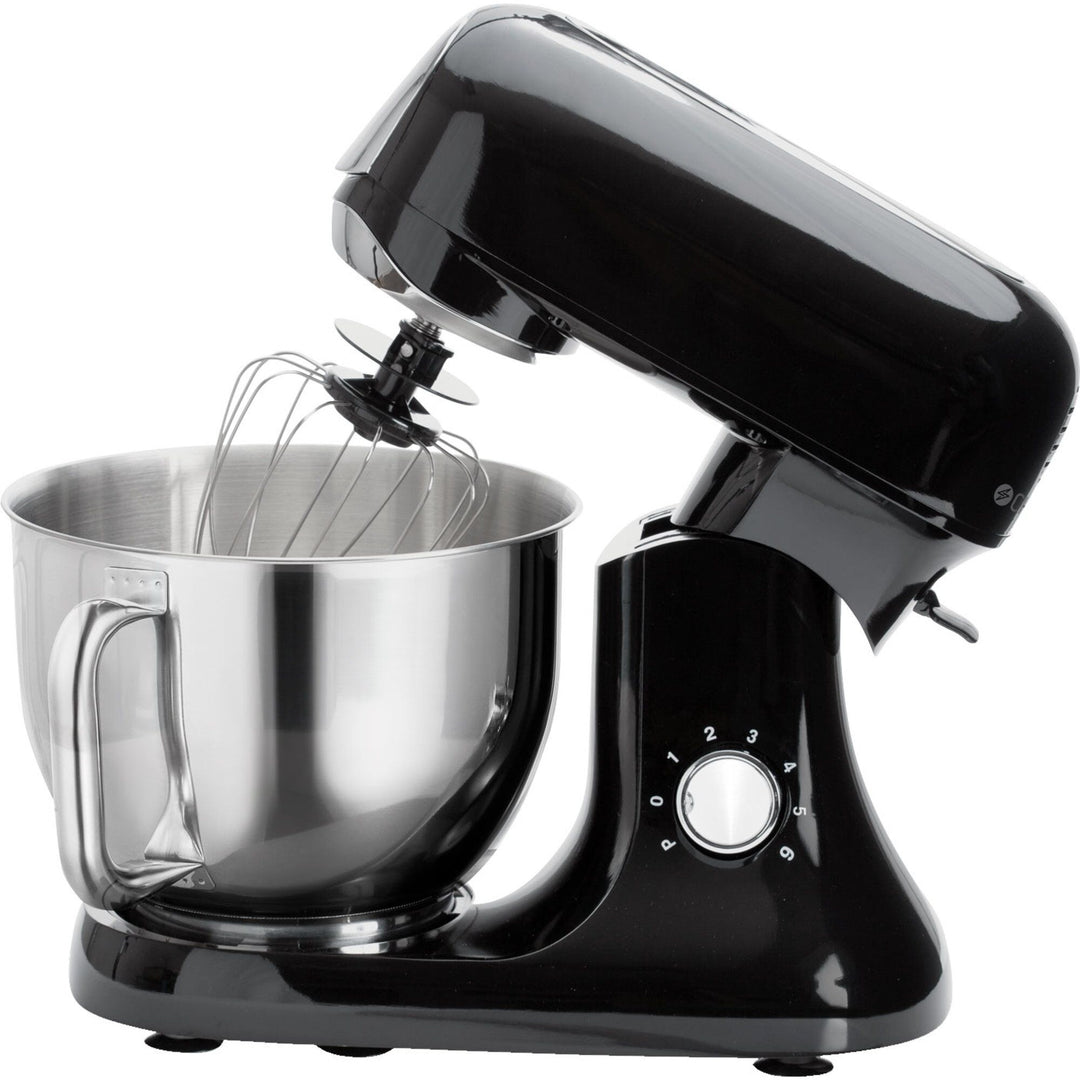Champion Champion Køkkenmaskine Pro, 1200 W, 6 liter, shiny black – vinkelbillede (Røremaskiner)