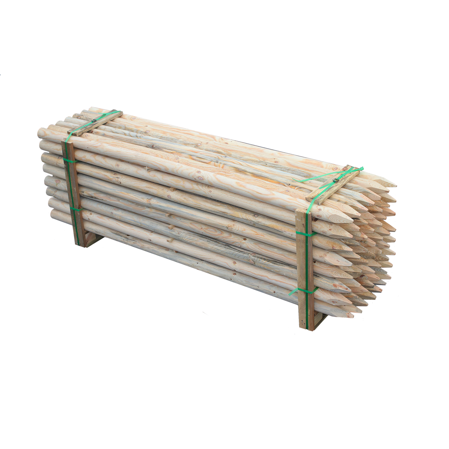 Produktbillede af Ubehandlet pæl Ø7 x 200 cm på tilbud i høj kvalitet