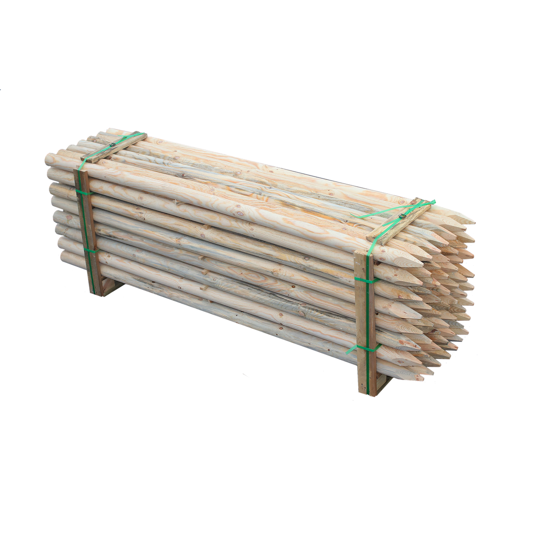 Produktbillede af Ubehandlet pæl Ø5 x 150 cm på tilbud i høj kvalitet