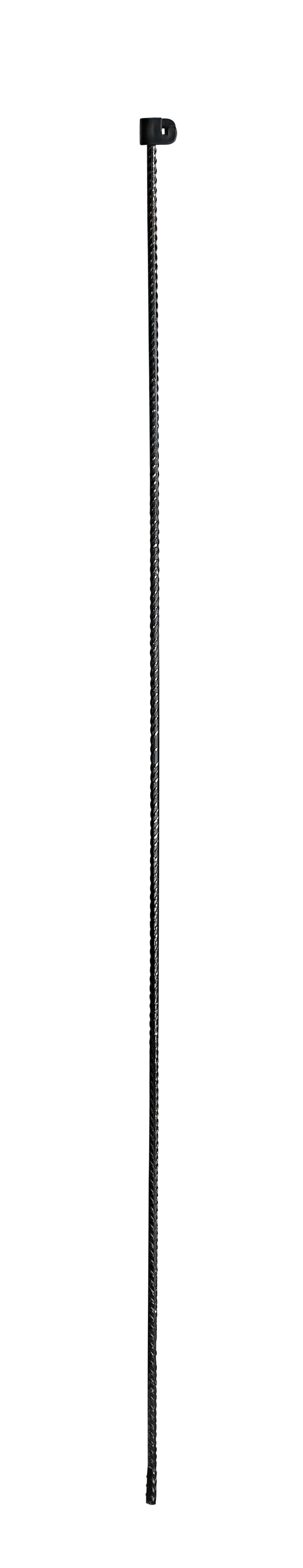 Produktbillede af Tentorpæl 8 mm sort med sort hætte 110 cm colli 25 stk. på tilbud i høj kvalitet
