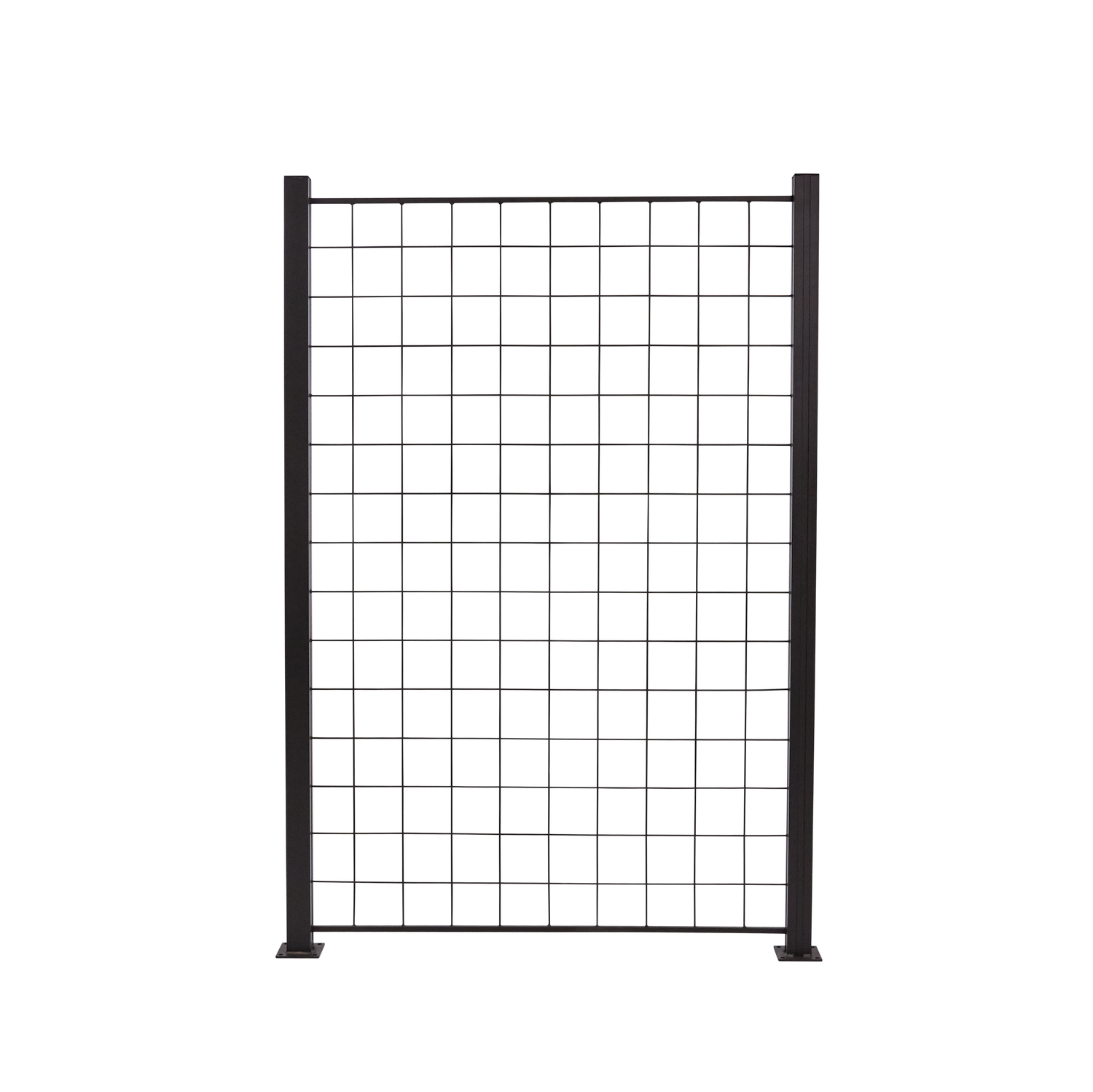 Produktbillede af HORTUS espalie 150x100 cm sort til aluminium stolpe på tilbud i høj kvalitet