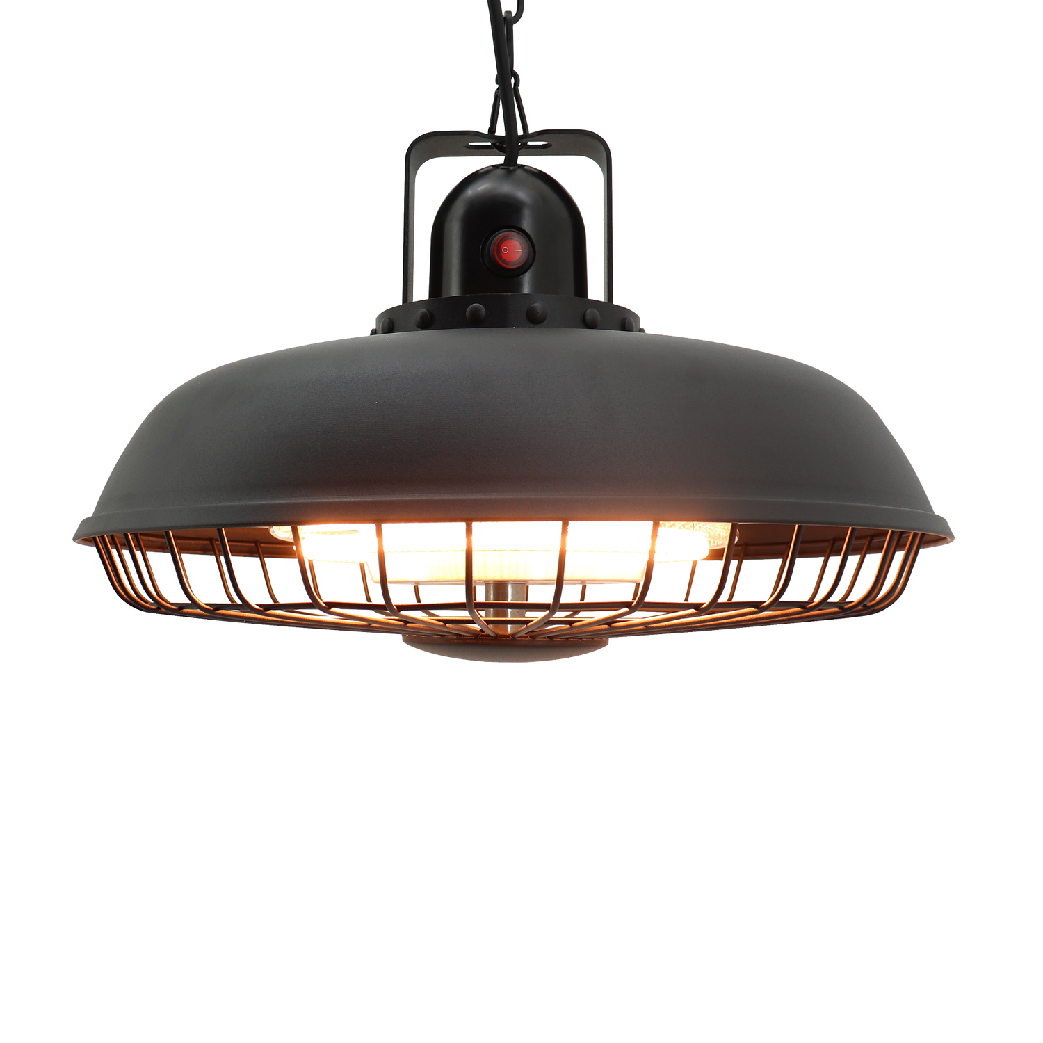 Produktbillede af HORTUS terrassevarmer hængemodel HA 600/1200/1800W inkl. fjernbetjening og soft touch på tilbud i høj kvalitet