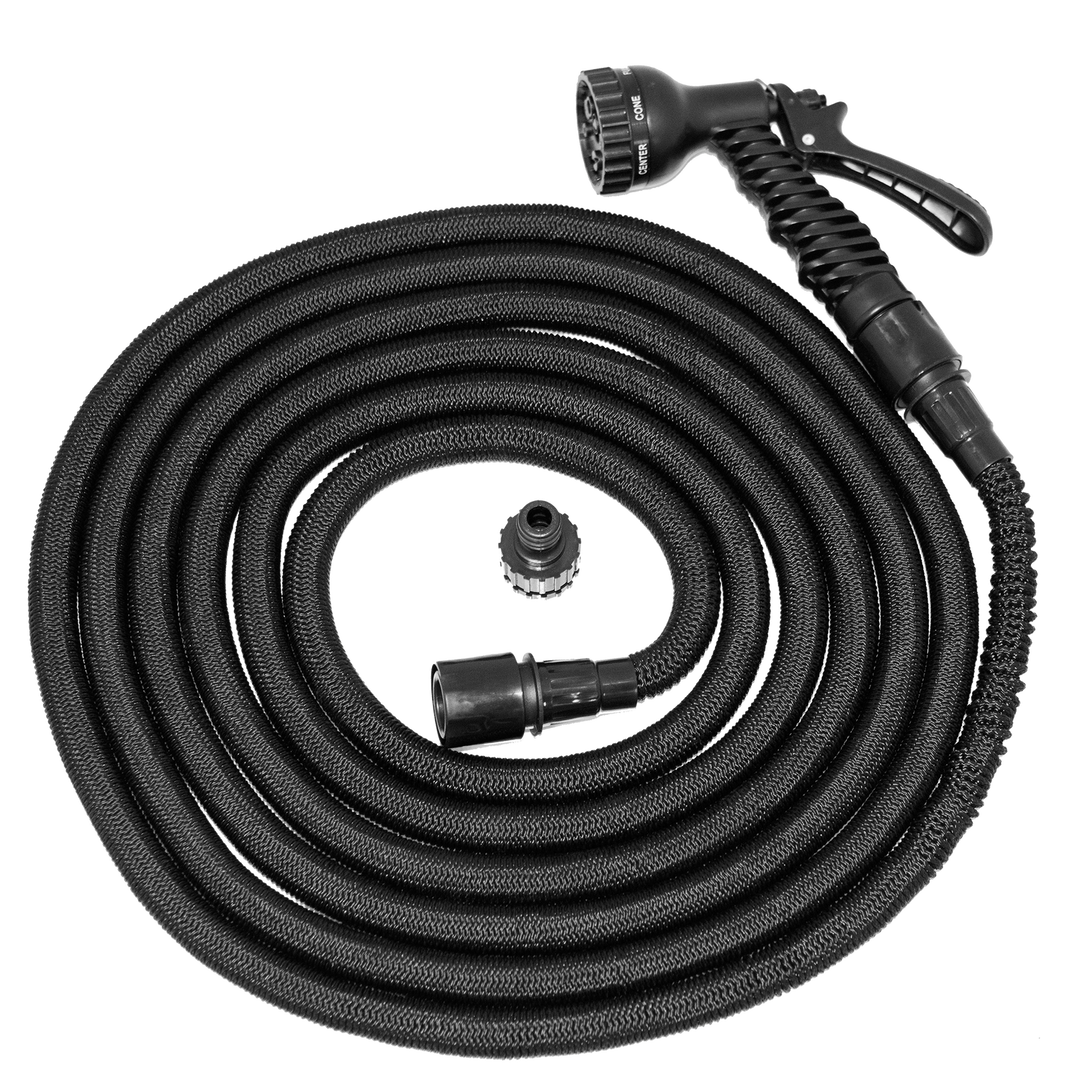 Produktbillede af Flexvandslange med vandingspistol 15 meter på tilbud i høj kvalitet