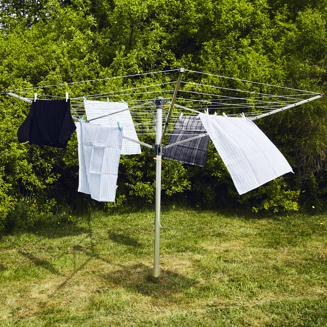 Produktbillede af Tørrestativ JUWEL paraply Comfort Plus 600 grå på tilbud i høj kvalitet