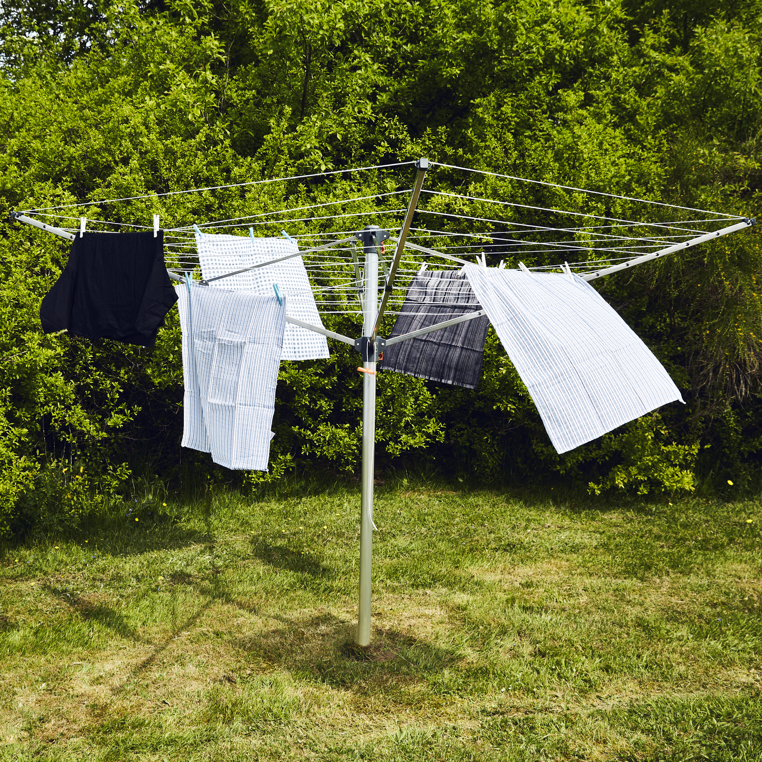 Produktbillede af Tørrestativ JUWEL paraply Comfort Plus 600 grå på tilbud i høj kvalitet