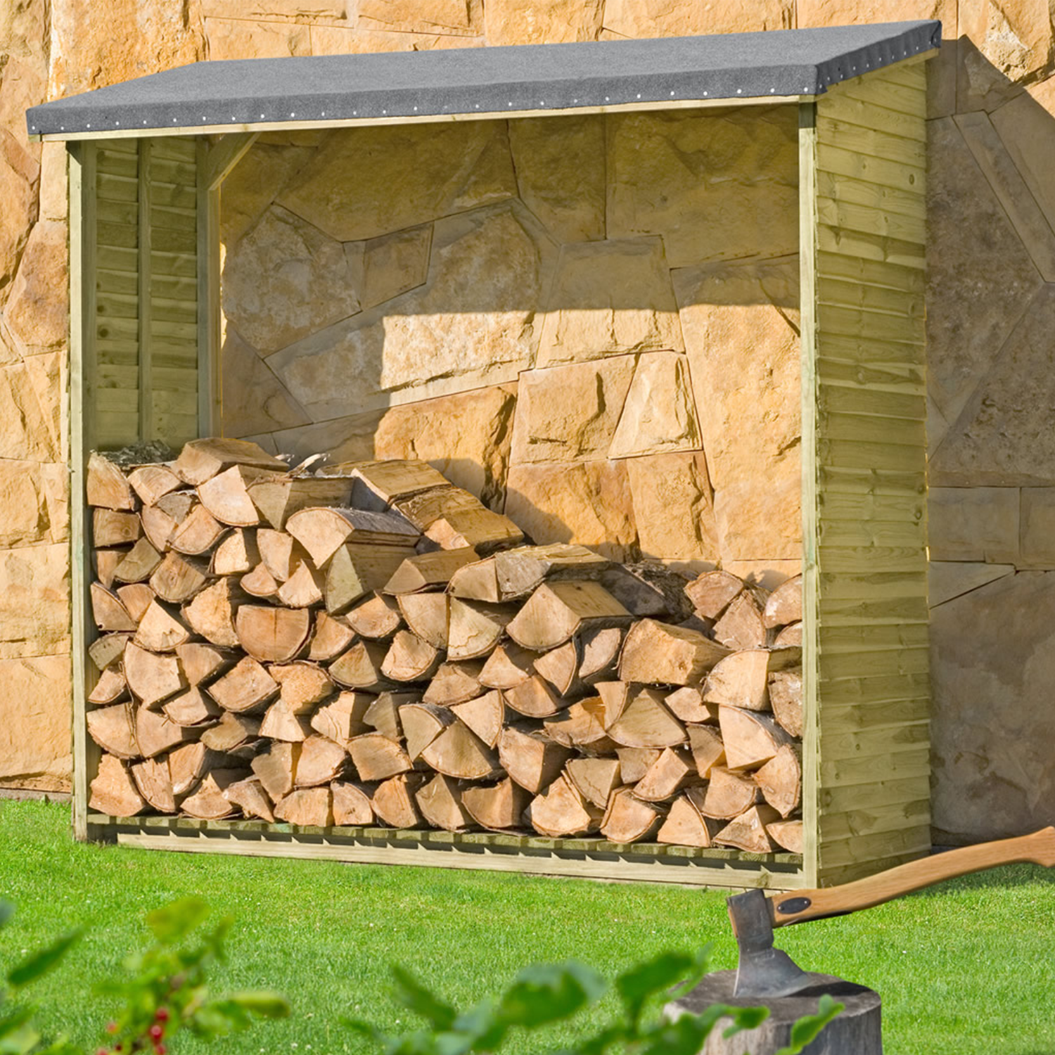 Produktbillede af Brændely i træ HORTUS på tilbud i høj kvalitet