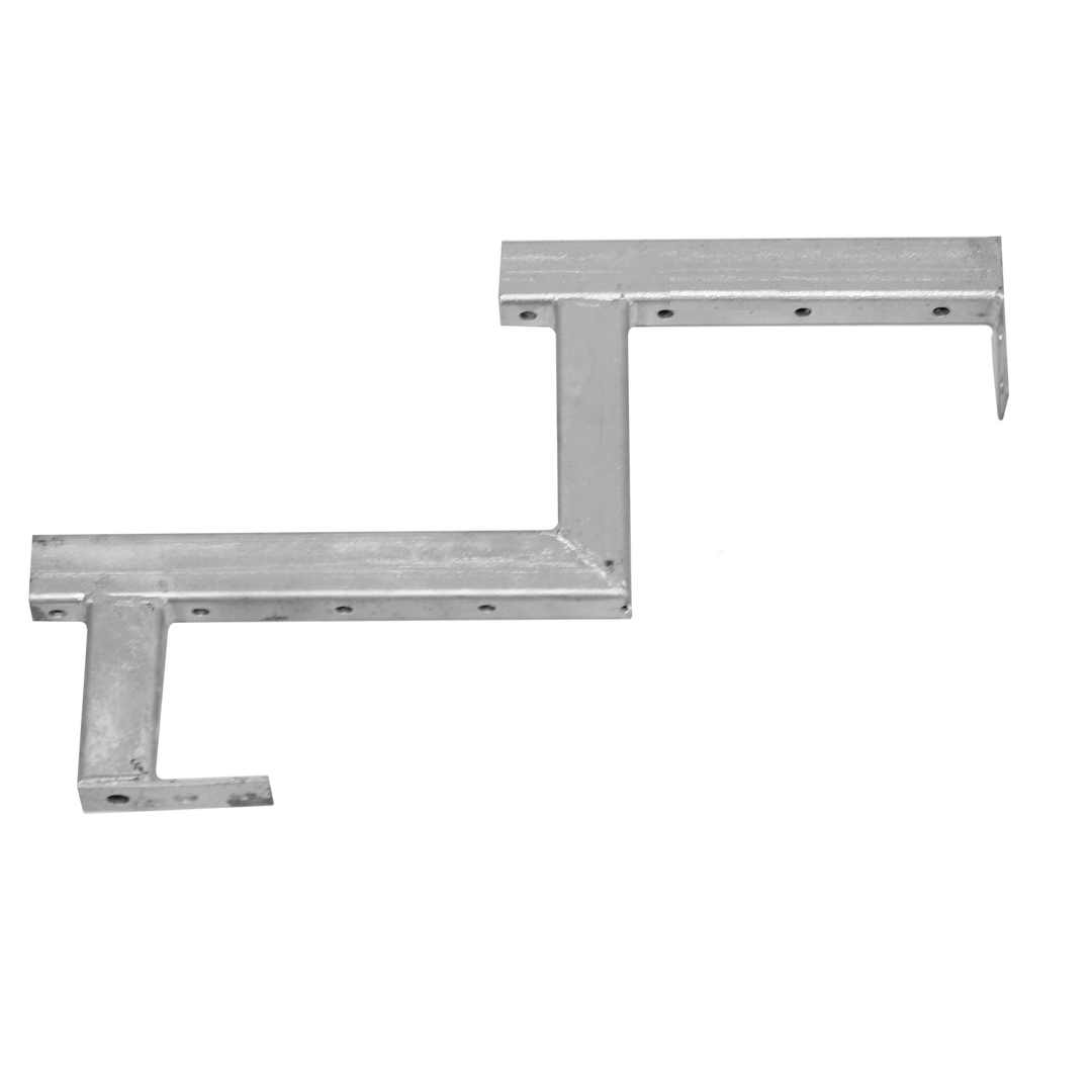 Produktbillede af Galvaniseret trappevange 2-trin på tilbud i høj kvalitet