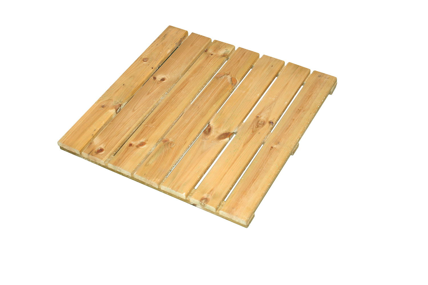 Produktbillede af Træflise 50 x 50 cm trykimp. 64 stk. på tilbud i høj kvalitet