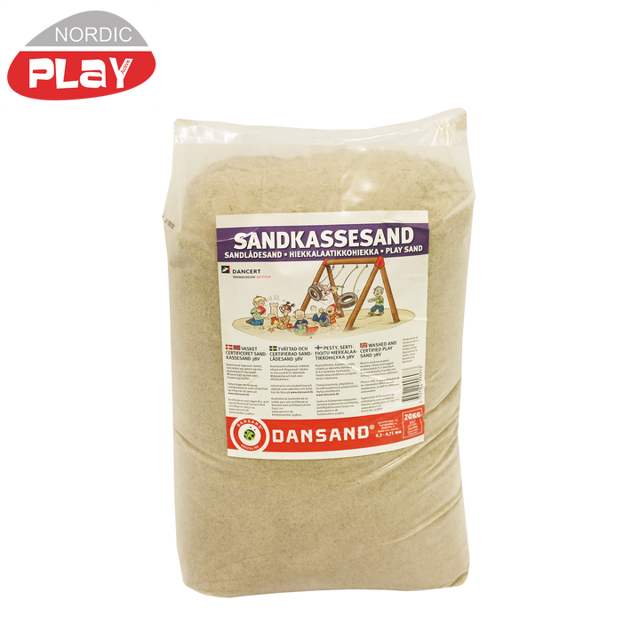 Produktbillede af Sandkassesand 38V 200 kg NORDIC PLAY på tilbud i høj kvalitet