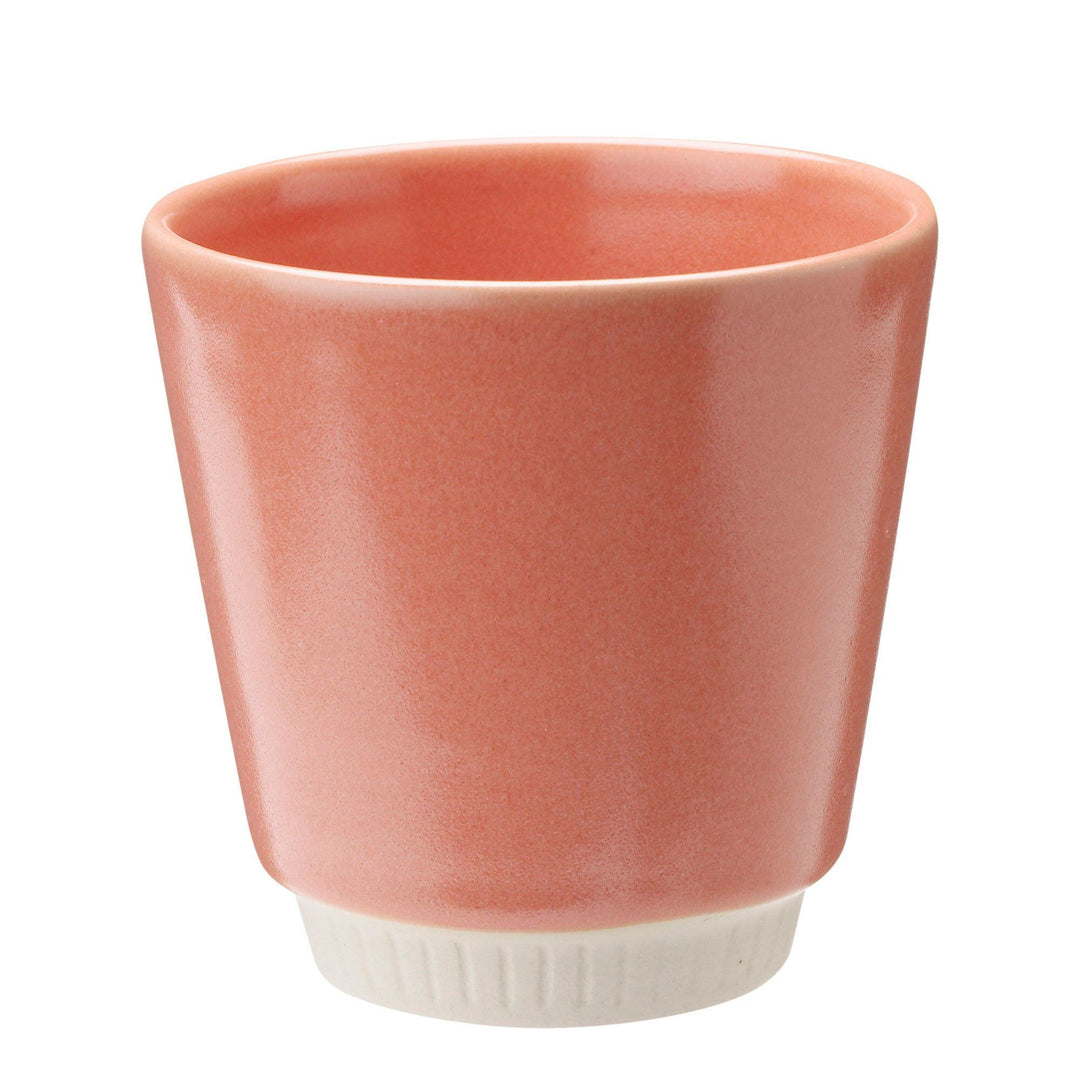 Knabstrup Knabstrup Colorit krus 0,25 liter, coral – vinkelbillede (Krus)