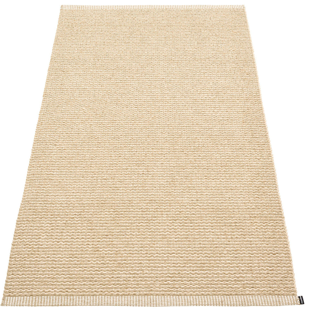 Pappelina Pappelina Gulvtæppe Mono, 85 x 160 cm., sand/cream – produktbillede (Tæpper)