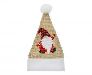 Produktbillede af Bestik Juleservietpose Nisse Størrelse 8x11 Cm på tilbud i premium kvalitet