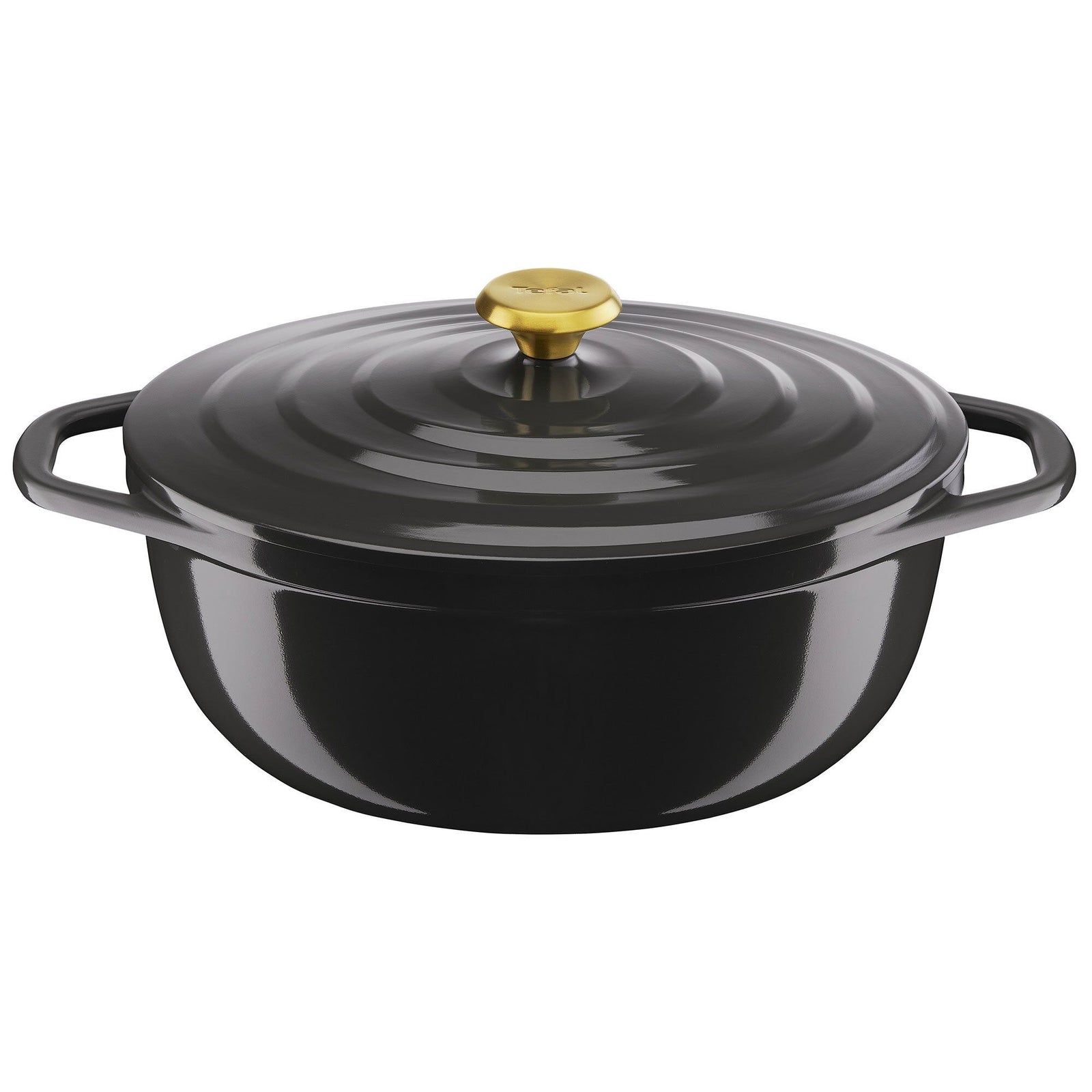 Tefal Tefal Air oval gryde, 5,7 liter, 30 cm, grå – produktfoto (Gryder)