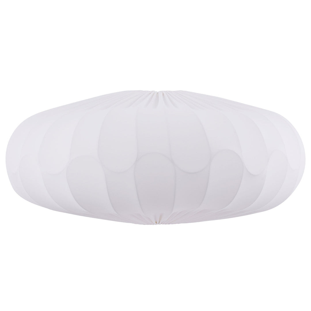 Globen lighting Globen Lighting Bladverk lampeskærm 70 cm, hvid – frontbillede (Lampeskærm)