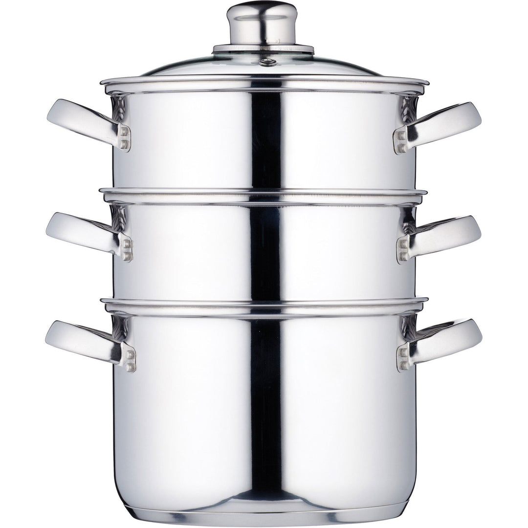 KitchenCraft KitchenCraft Dampkoger 4 dele 18 cm. ❤ frontbillede (Dampkoger)