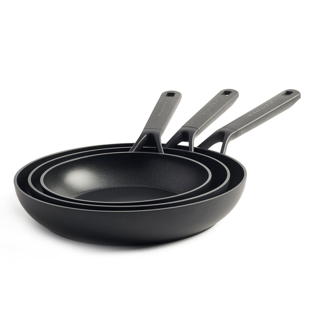 Kitchenaid Kitchenaid Classic Forged stegepander, 3 dele – detaljebillede (Stegepander)