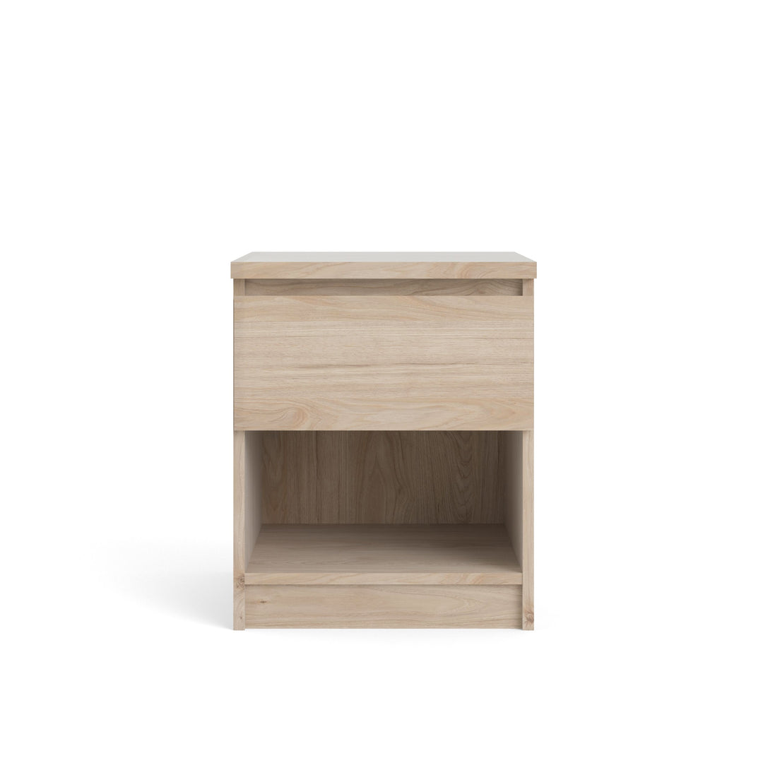 TVILUM Naia natbord m. 1 rum og 1 skuffe Jackson Hickory natur spånplade 40.4x50