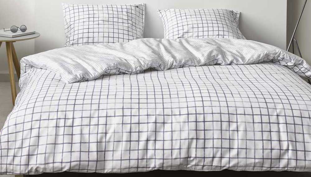 Produktbillede af Marc O`Polo Sengetøj Niri White 140 x 200 + 60 x 63- 1 sæt tilbage på tilbud i høj kvalitet