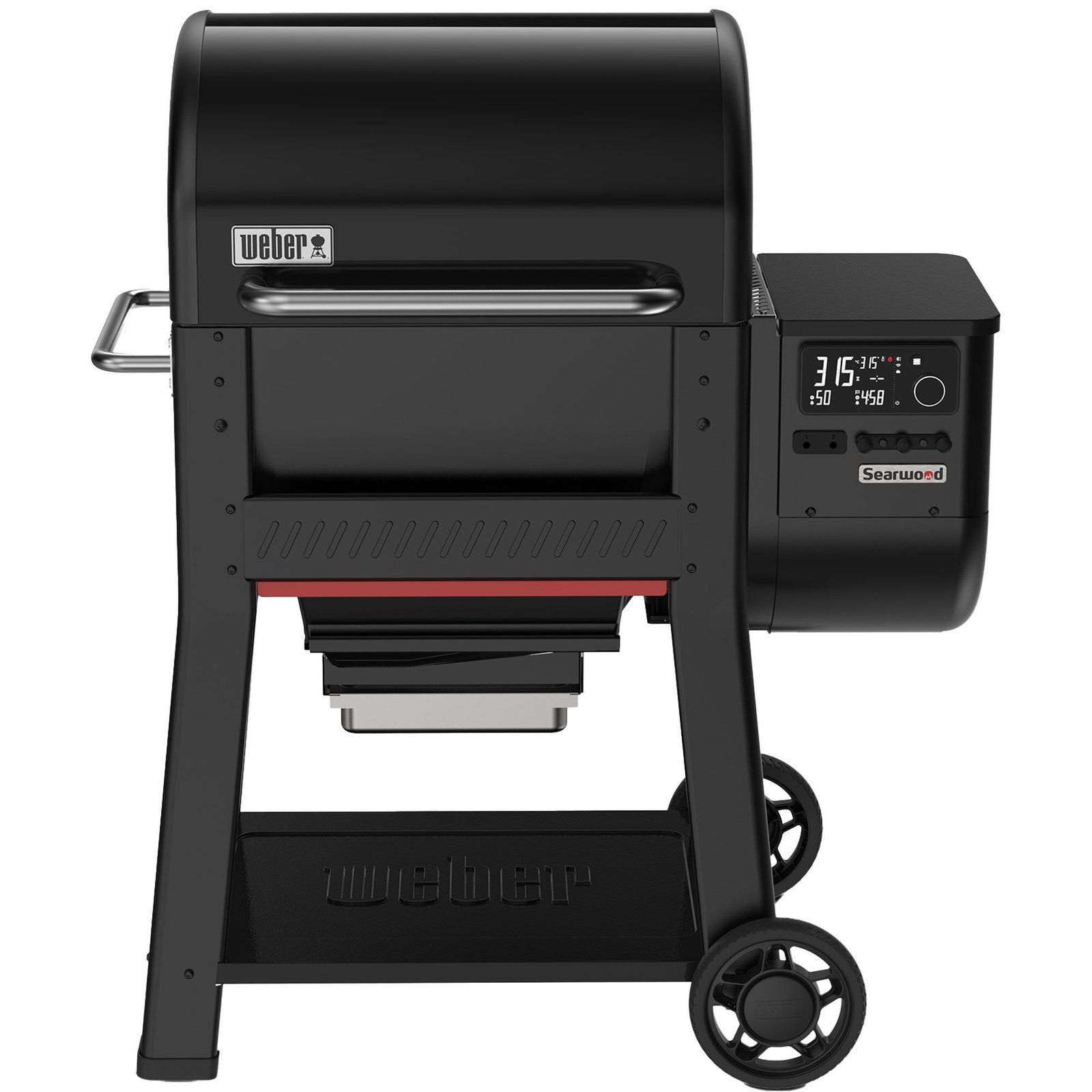 Weber Weber Searwood Pelletsgrill ❤ frontbillede (Træpillegrill)