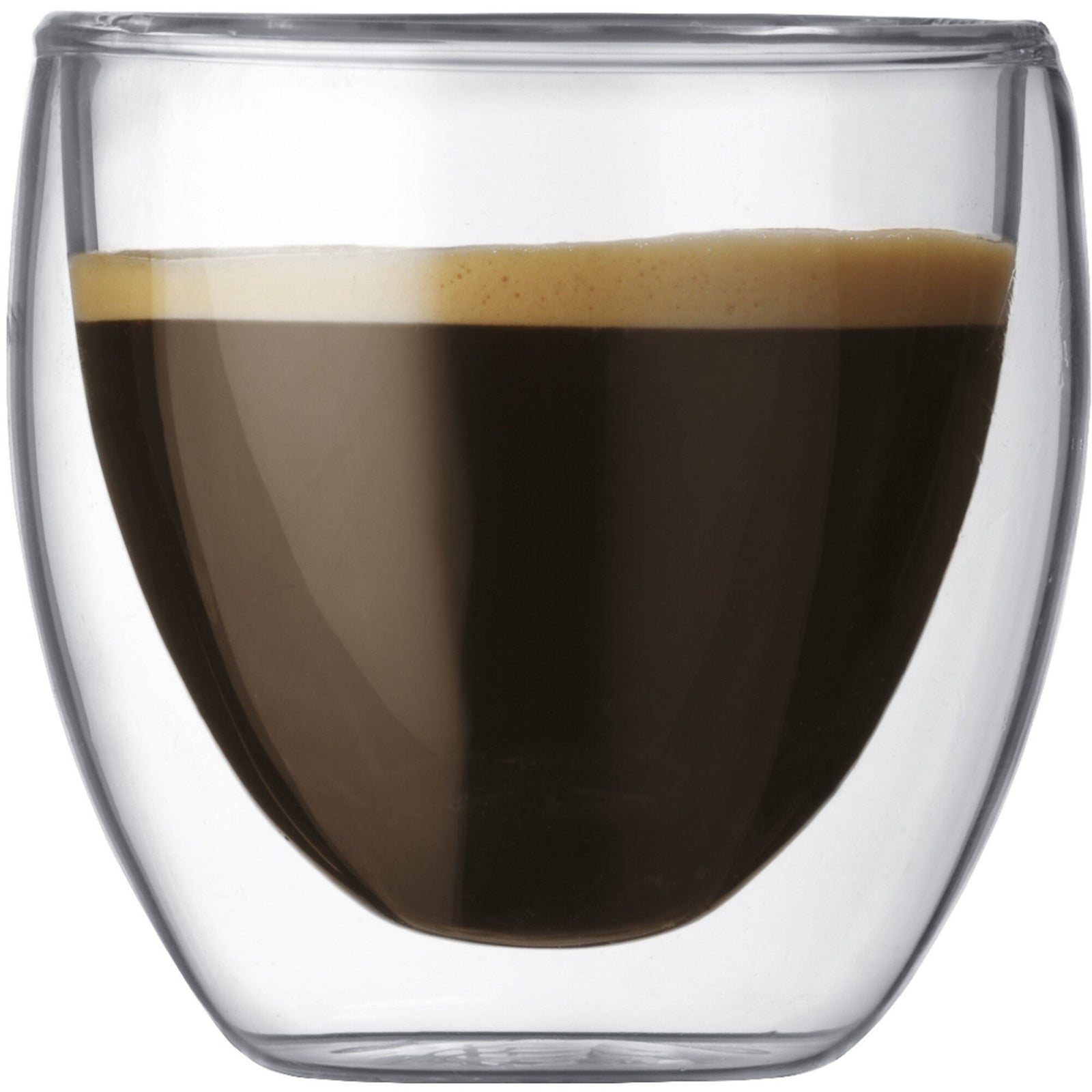 Bodum Bodum PAVINA Dobbeltvægget espressoglas, 0,08 l - 2 stk. – detaljebillede (Espressokopper)