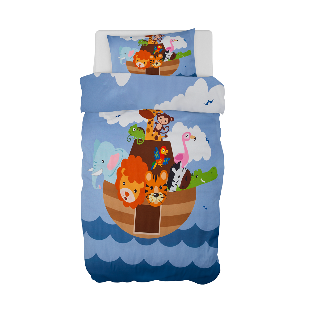 Produktbillede af NOAHS ARK Sengetøj 70x100 cm (Baby) på tilbud i høj kvalitet