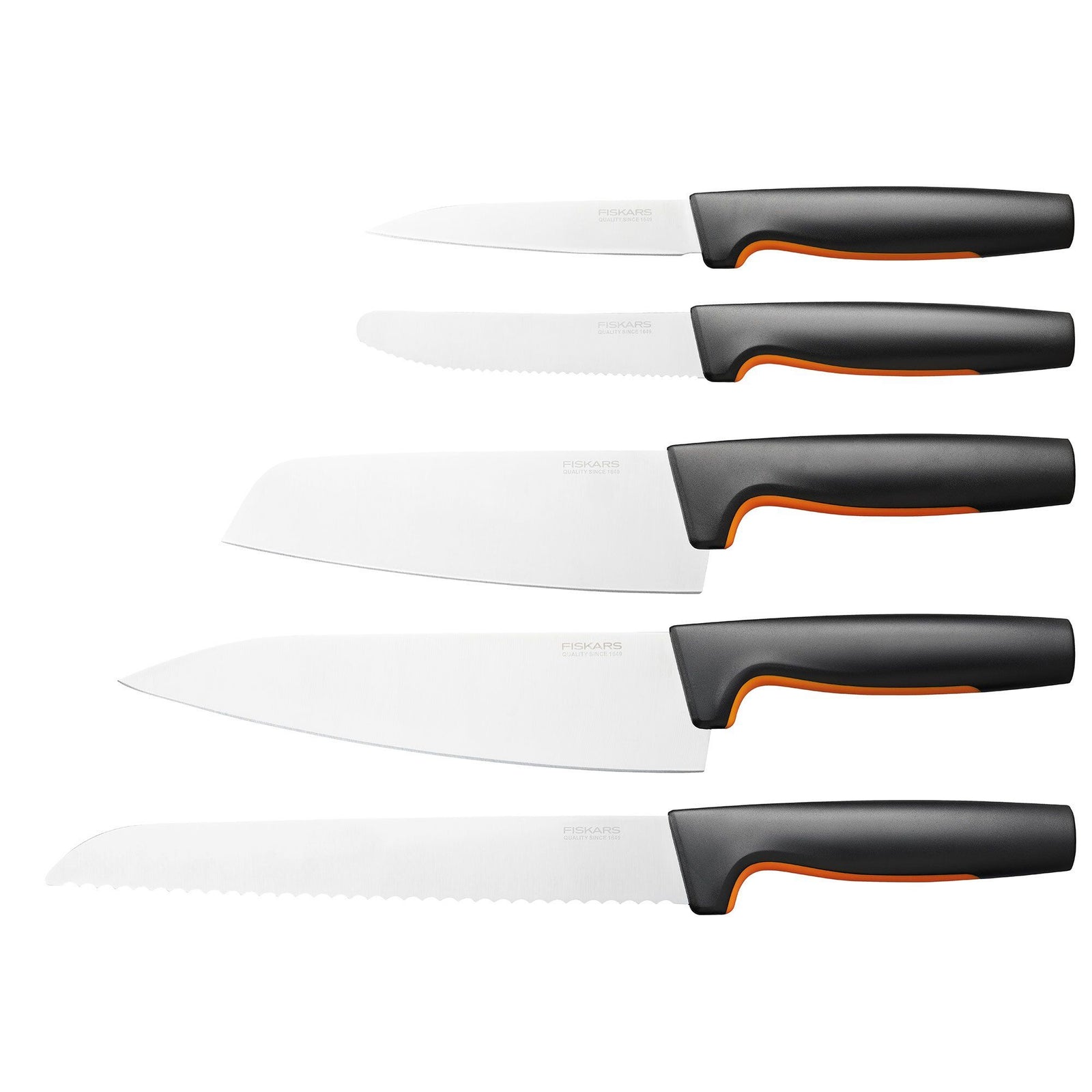 Fiskars Fiskars Knivesæt Functional Form 5-Dele – vinkelbillede (Knivsæt)