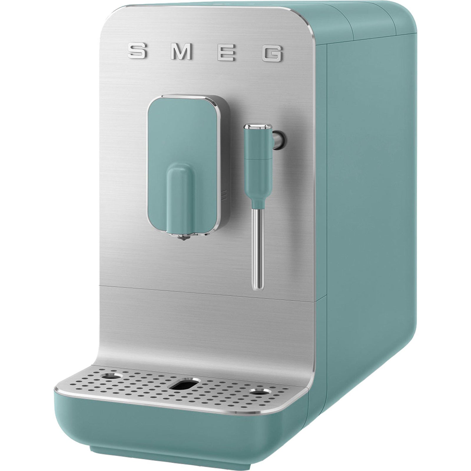 Smeg Smeg BCC02EGMEU espressomaskine m. mælkeskummer, smaragdgrøn – produktbillede (Espressomaskiner)