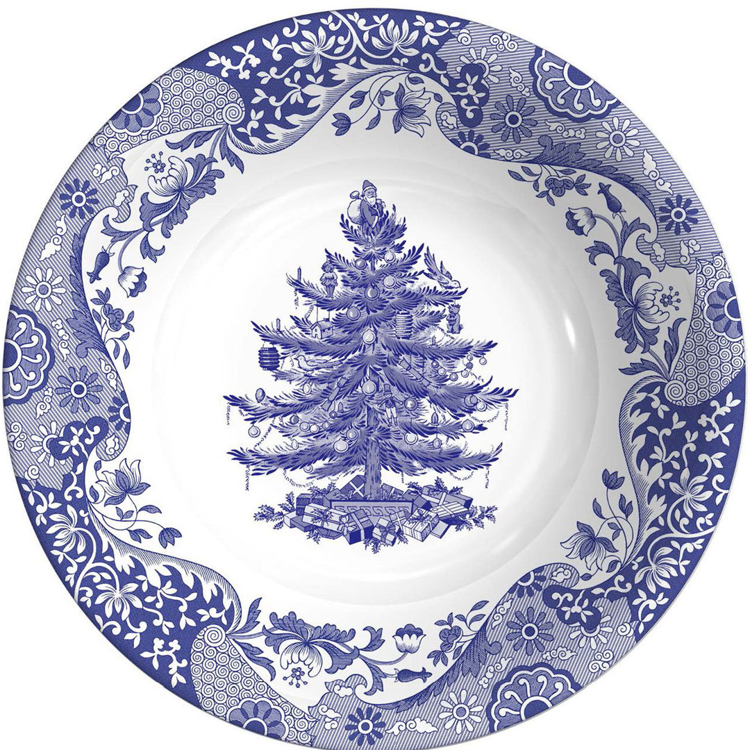Spode Spode Blue Italian Christmas Tree Skål 20 cm – vinkelbillede (Tallerkener & Skåle)