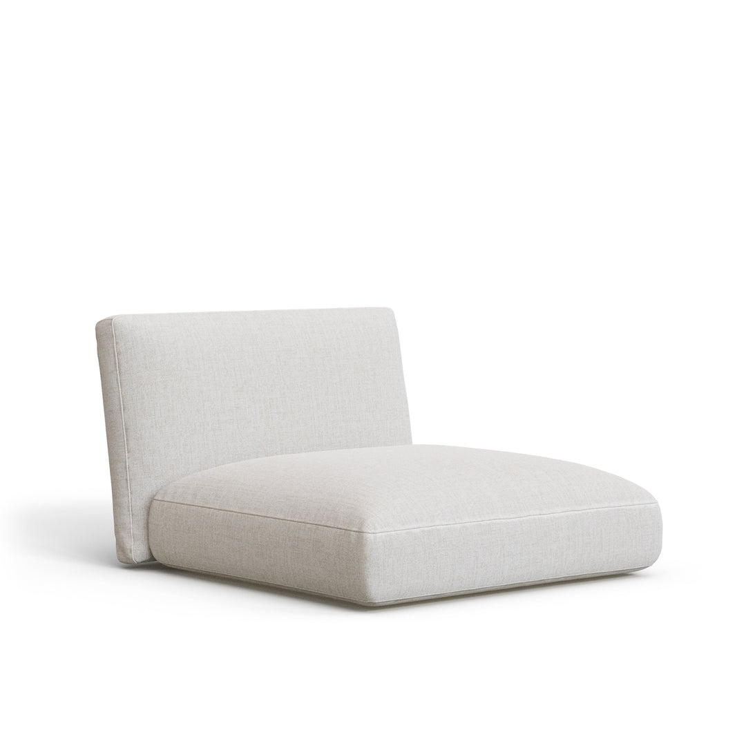 Produktbillede af KAVE HOME Sorells hyndesæt til 1 pers. udendørs modulsofa beige stof i premium kvalitet