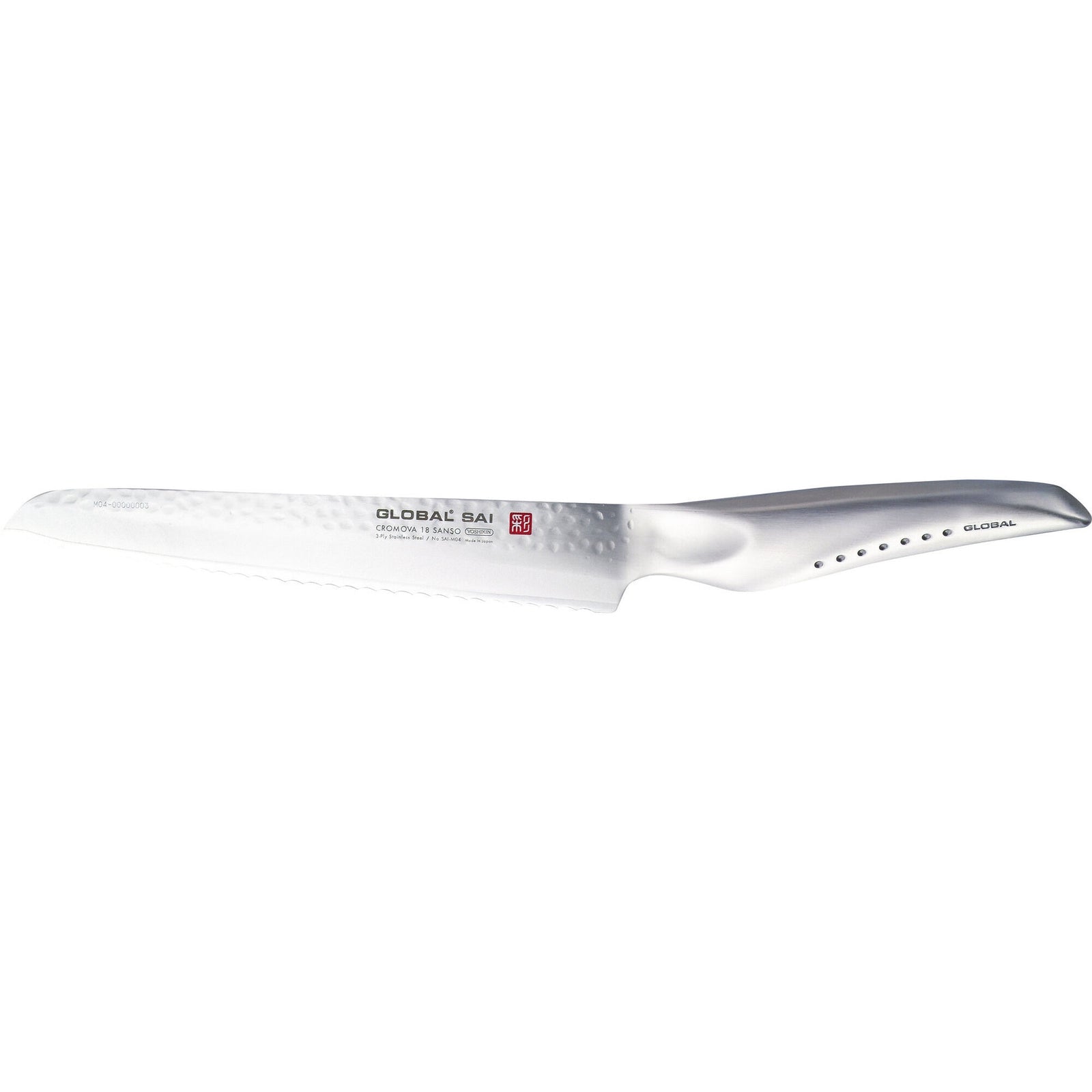 Global Global Sai-M04 Brødkniv 17 cm – frontbillede (Brødknive)
