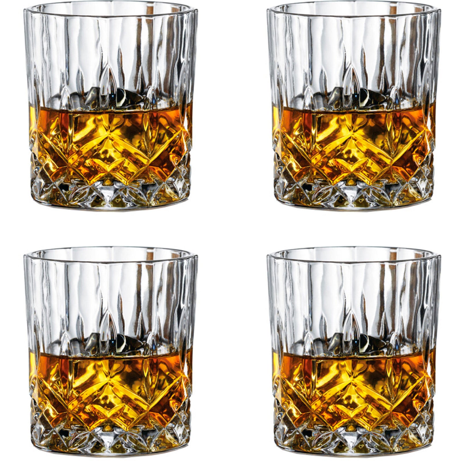 Aida Aida Harvey whiskyglas 31 cl, 4 stk. klar – vinkelbillede (Whiskyglas)