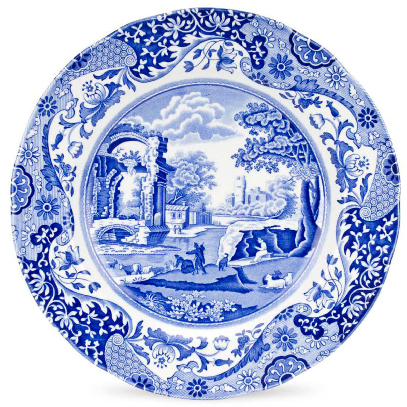 Spode Spode Middagstallerken Blue Italian – produktvisning (Madtallerken)