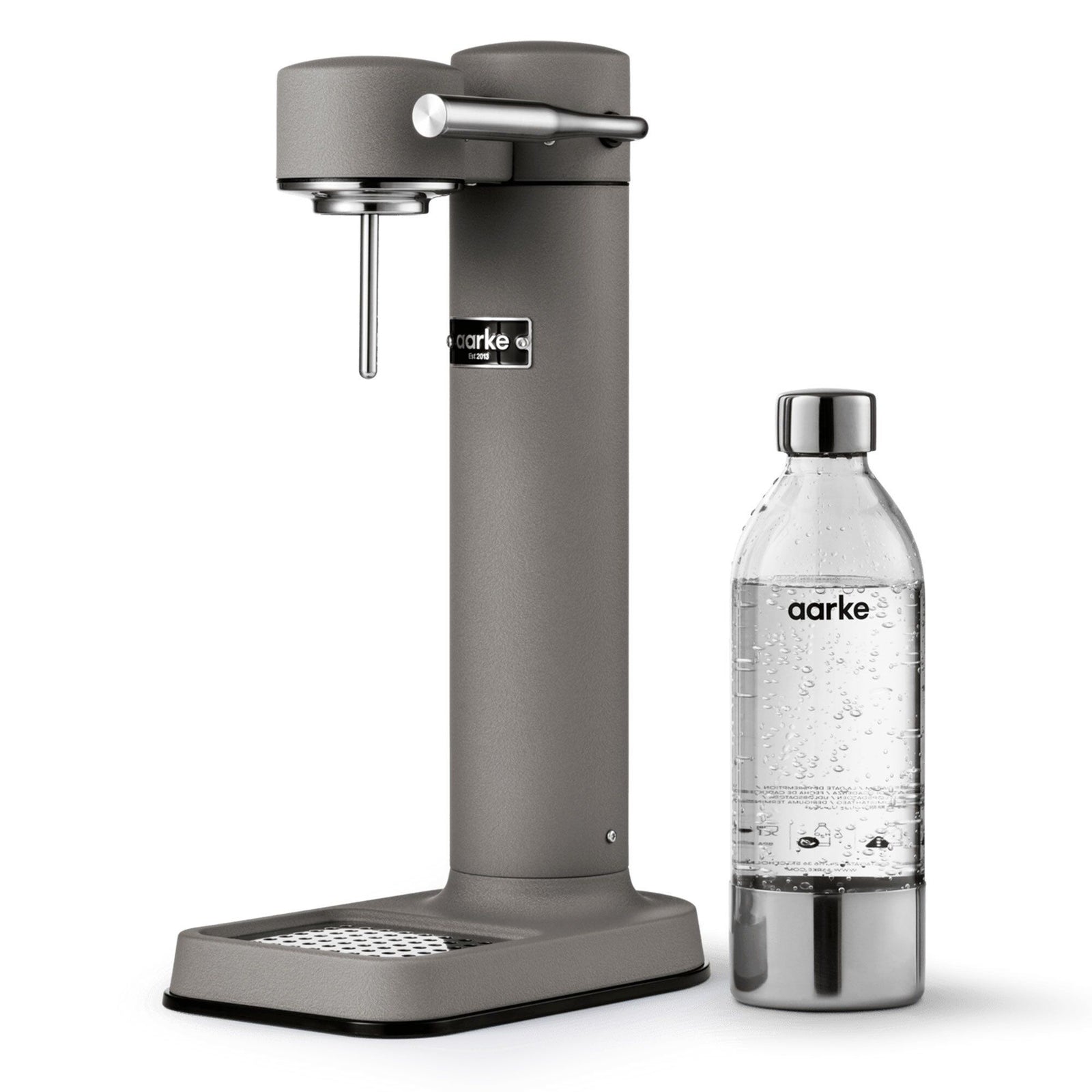 Aarke Aarke Carbonator 3 kulsyremaskine, matte grey – produktbillede (Sodavandsmaskiner)