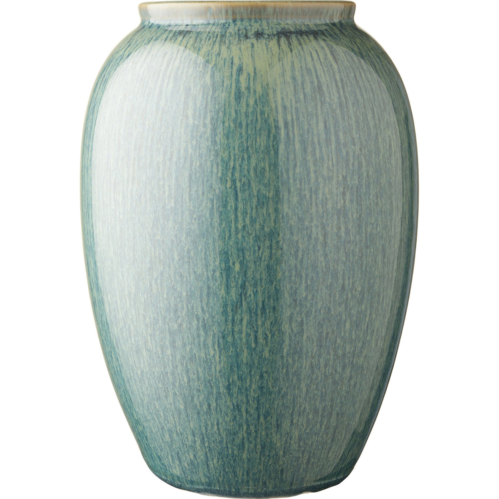 Bitz Bitz Vase 25 cm grøn – frontbillede (Vase)