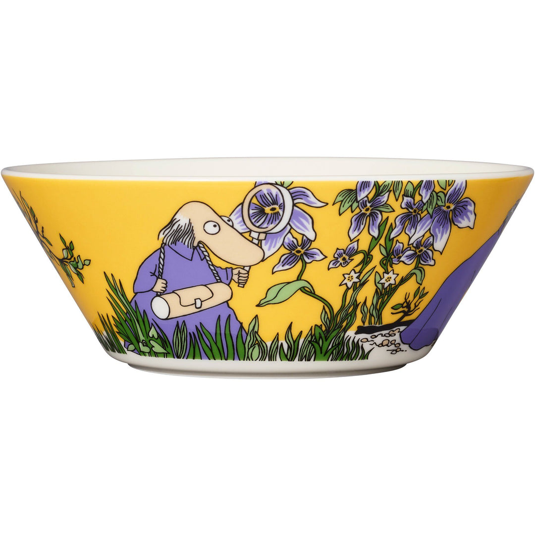 Arabia Arabia Mumin skål, hemulen gul – billede i brug (Moomin)