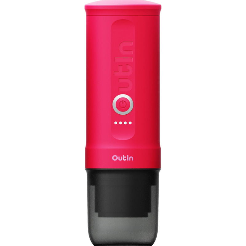 Produktbillede af Outin Nano Bærbar Espressomaskine Pink på tilbud – premium kvalitet og detaljer