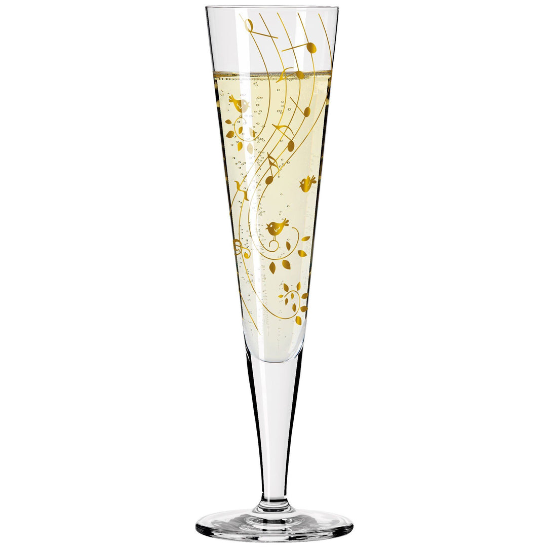 Ritzenhoff Ritzenhoff Goldnacht champagneglas, NO:2 ❤ vinkelbillede (Champagneglas)