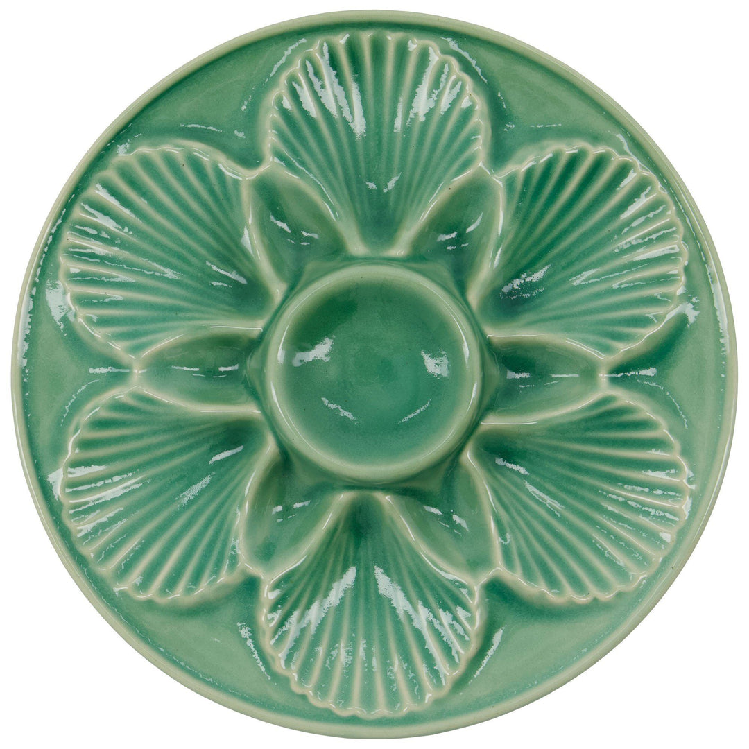 House doctor House doctor Diva serveringsfad 25 cm, grøn – produktfoto (Serveringsfad)