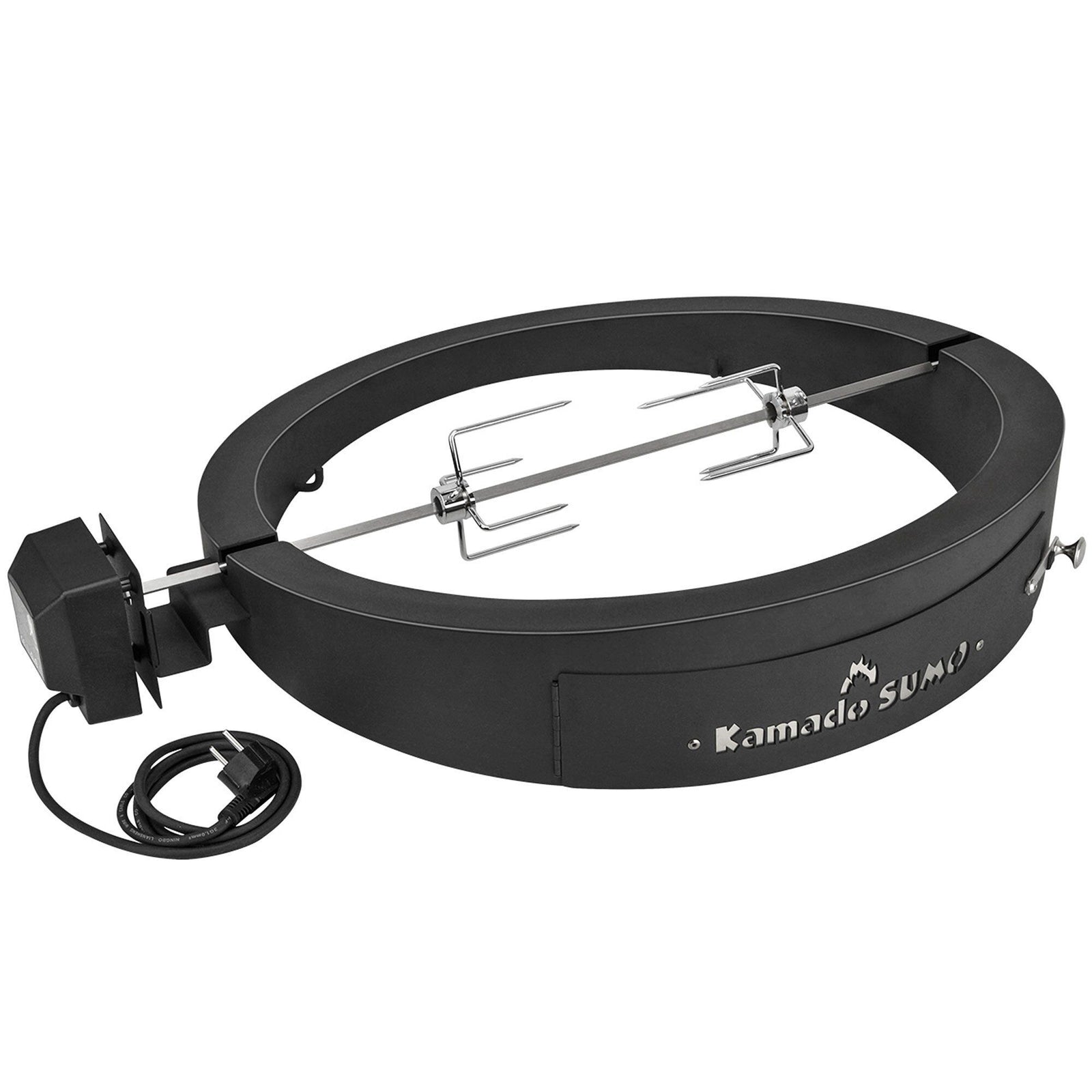 Kamado sumo Kamado sumo Grillmesterens Rotisserie & Pizzaovn Maxi – close-up (Kamadogrill)