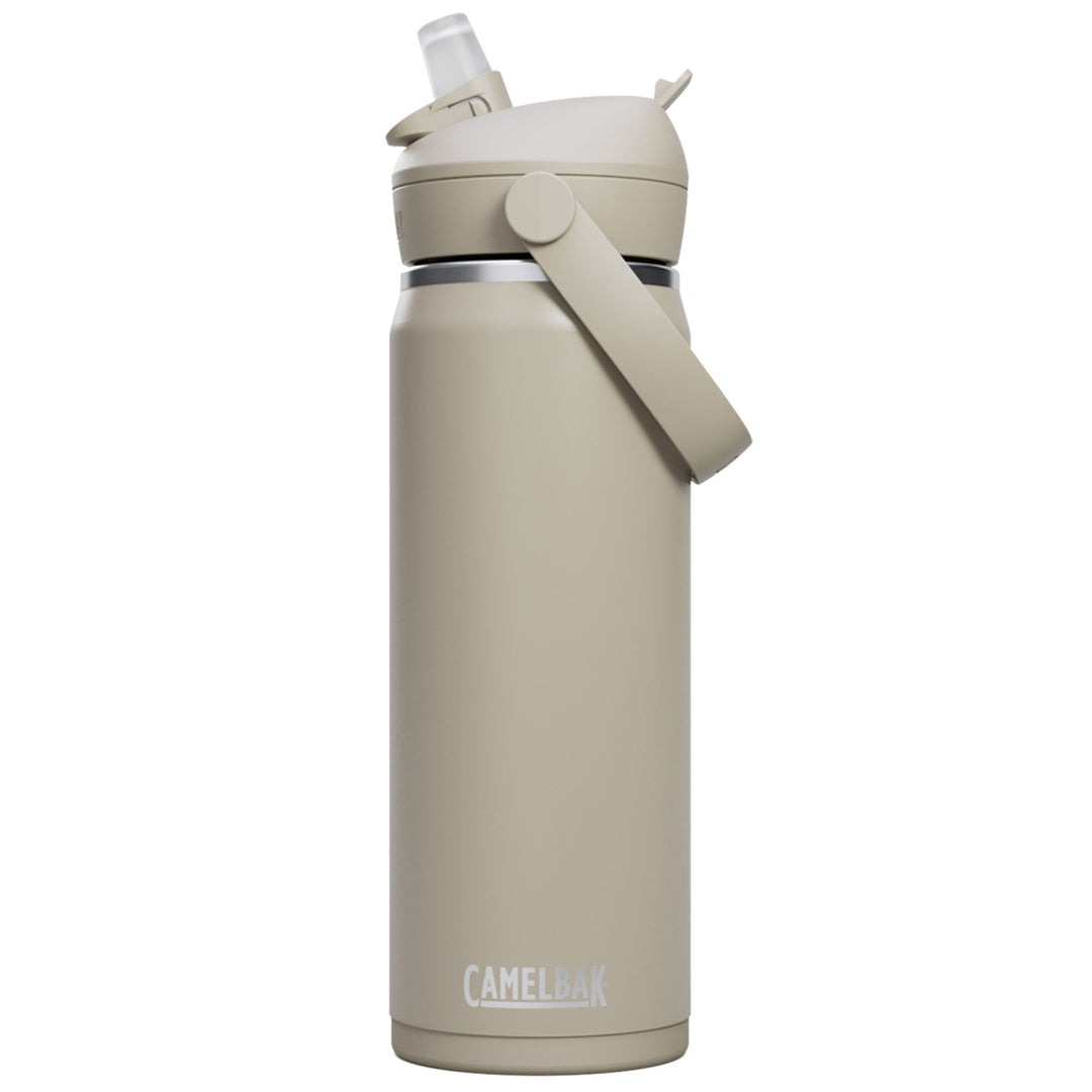 Camelbak Camelbak Thrive Flip Straw drikkeflaske 0,75 liter, stone ❤ vinkelbillede (Termokande)