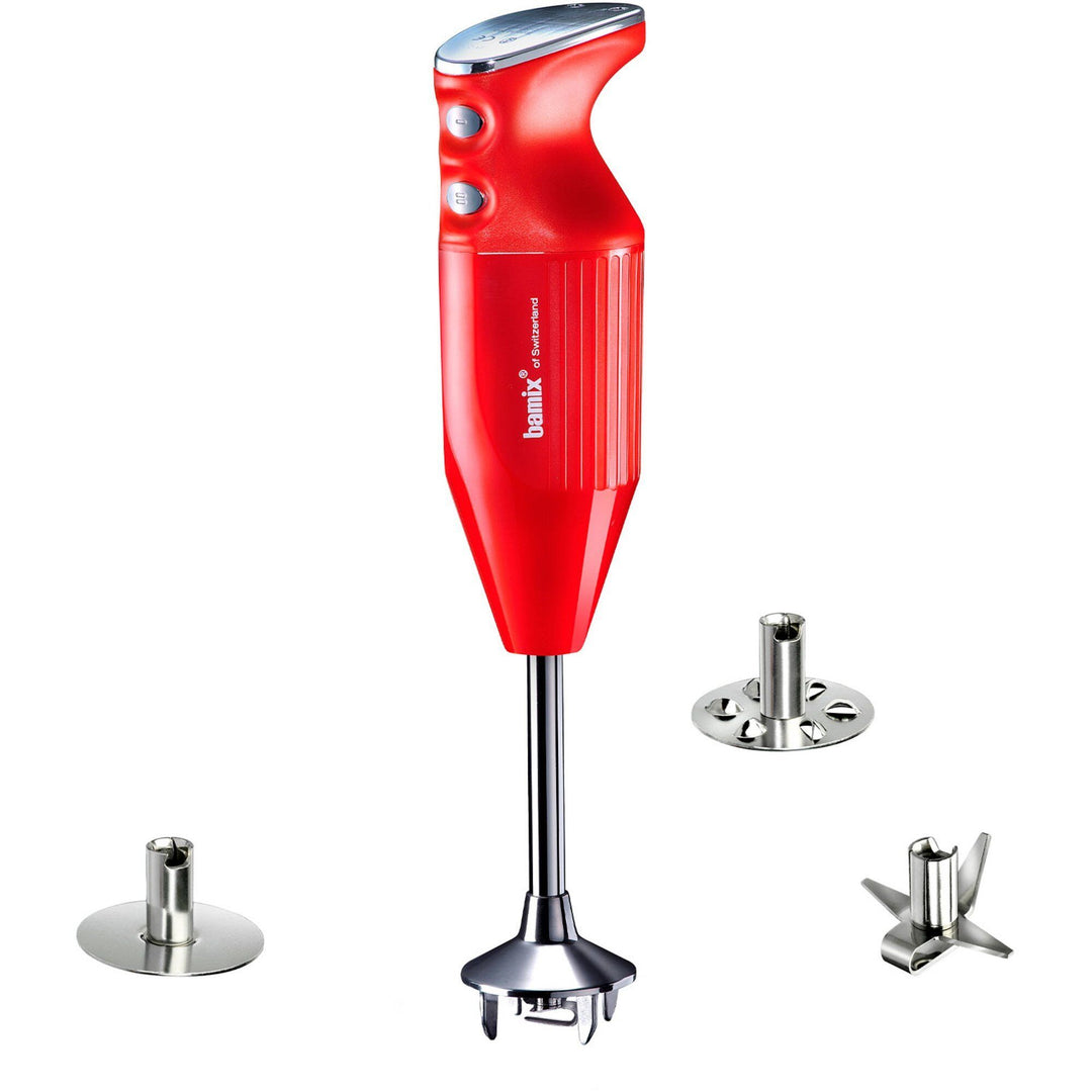 Bamix Bamix Prime stavblender 250 watt, rød ❤ produktfoto (Stavblender)