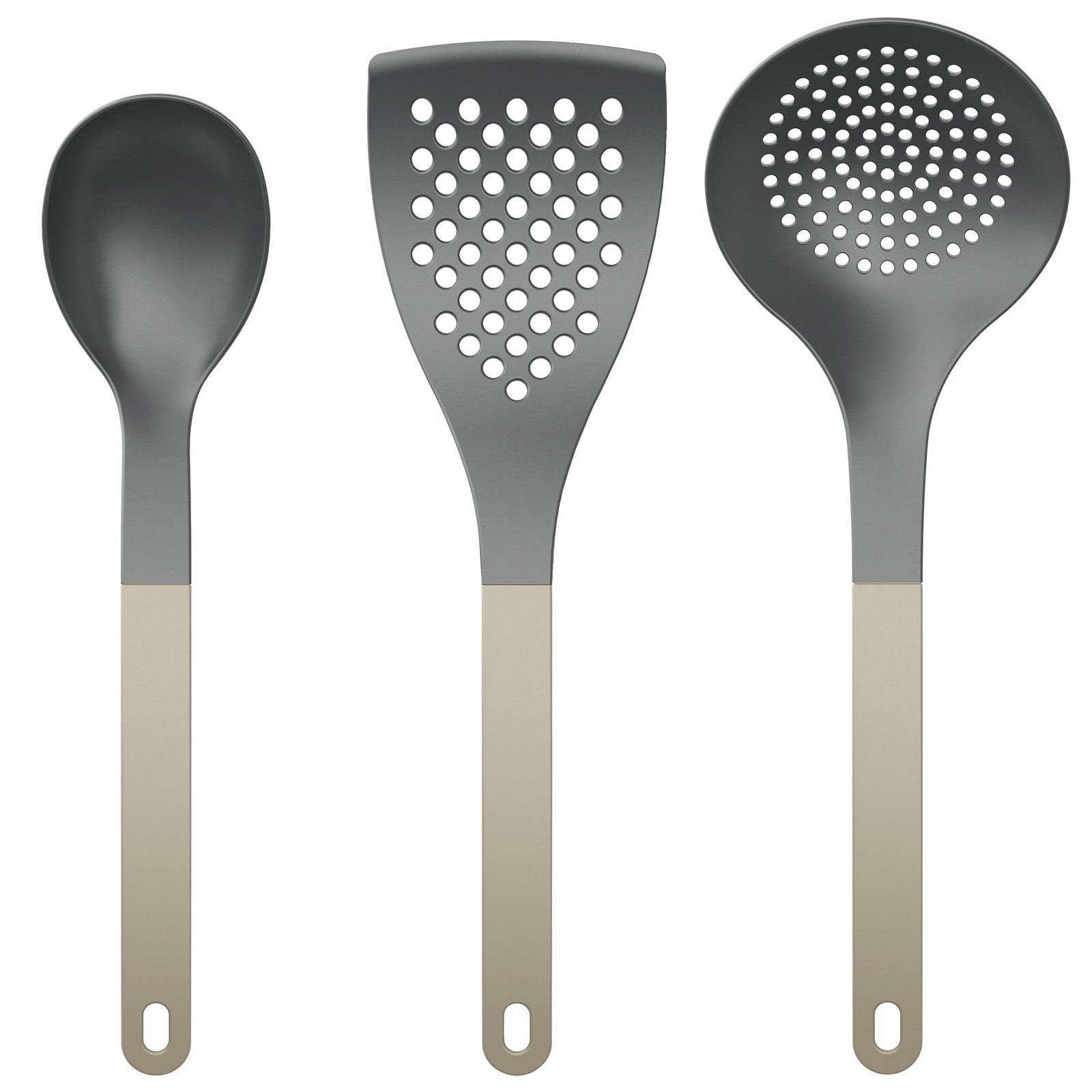 Rosti Rosti 2 Optima køkkenredskabsæt 3 dele, humus ❤ detaljebillede (Køkkenredskaber)