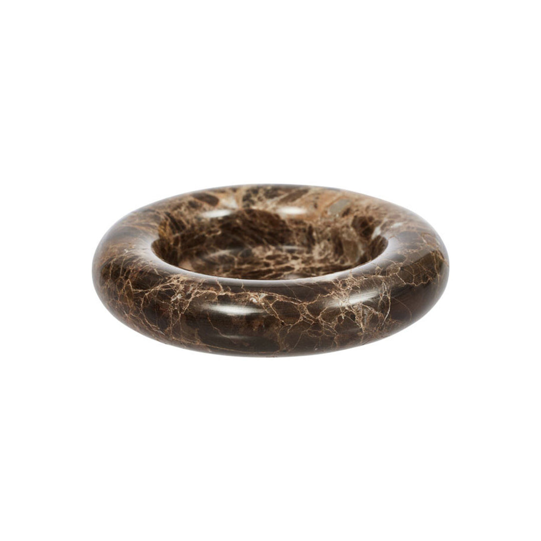 Oyoy living design Oyoy living design Savi marmorlysestage 3 cm, choko – produktfoto (Lysestage)