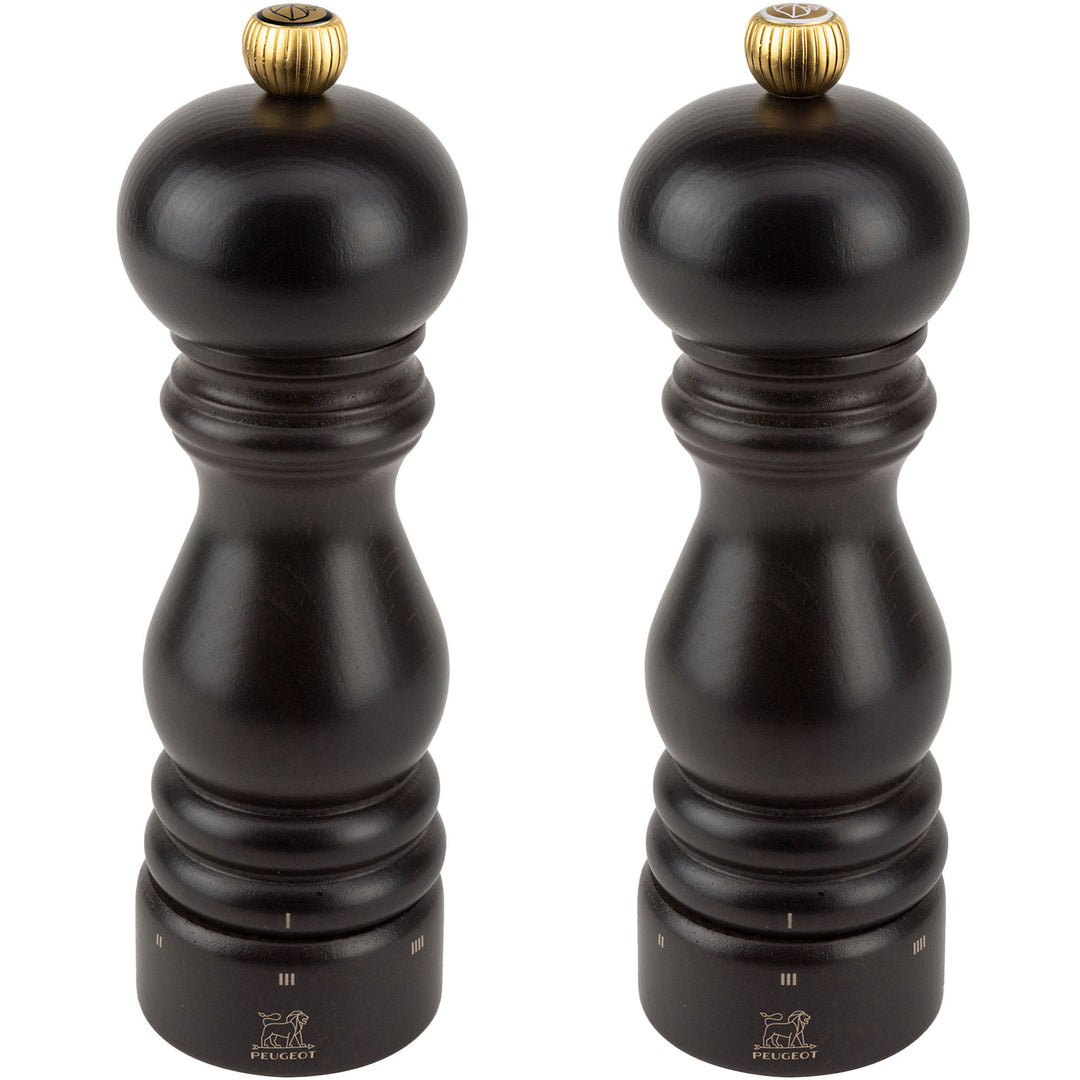 Peugeot Peugeot Paris u'Select Z DUO Salt- og Peberkværn 18 cm, chokolade ❤ frontbillede (Krydderikværne)
