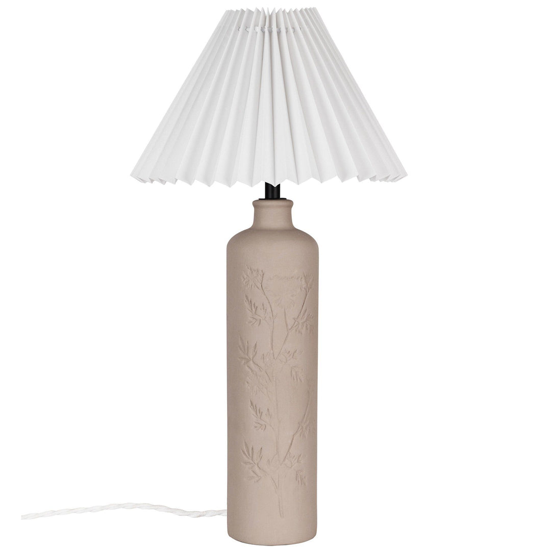 Globen lighting Globen lighting Flora Mud bordlampe, 46 cm ❤ billede i brug i kategorien Lampe