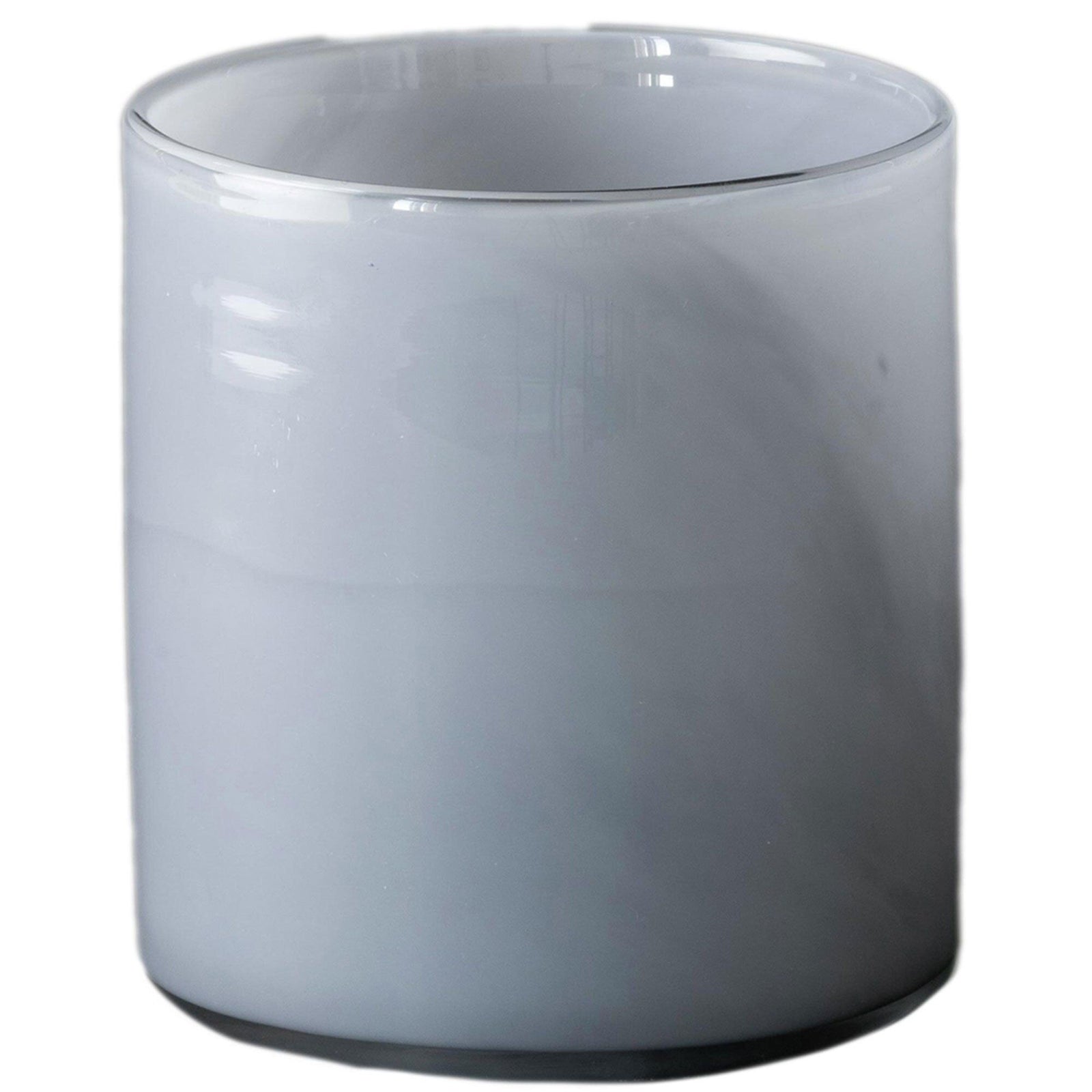 Tell me more Tell me more Lyric fyrfadsstage, dusty blue, small – vinkelbillede (Lysestage)