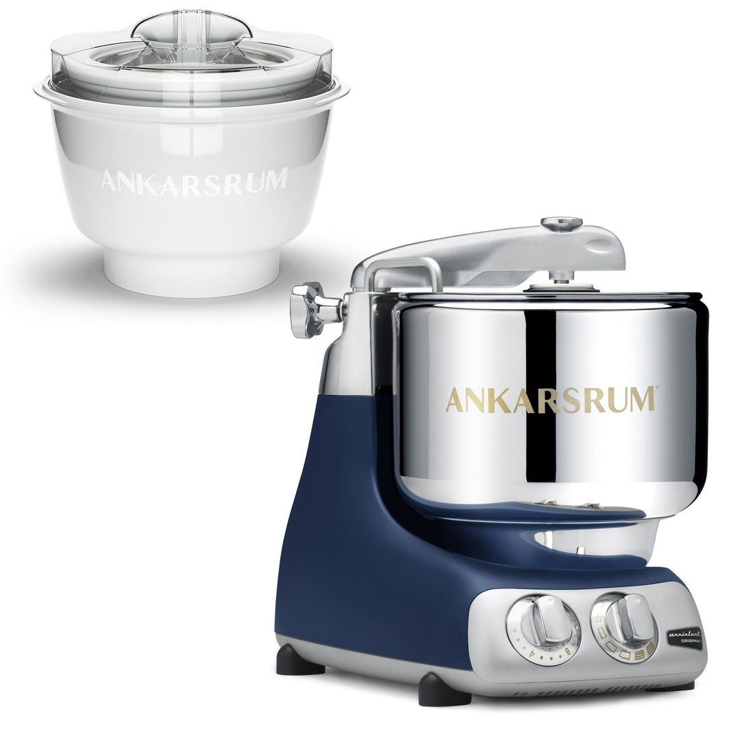 Ankarsrum Ankarsrum AKM 6230 røremaskine med ismaskine, royal blue ❤ detaljebillede (Ismaskiner)
