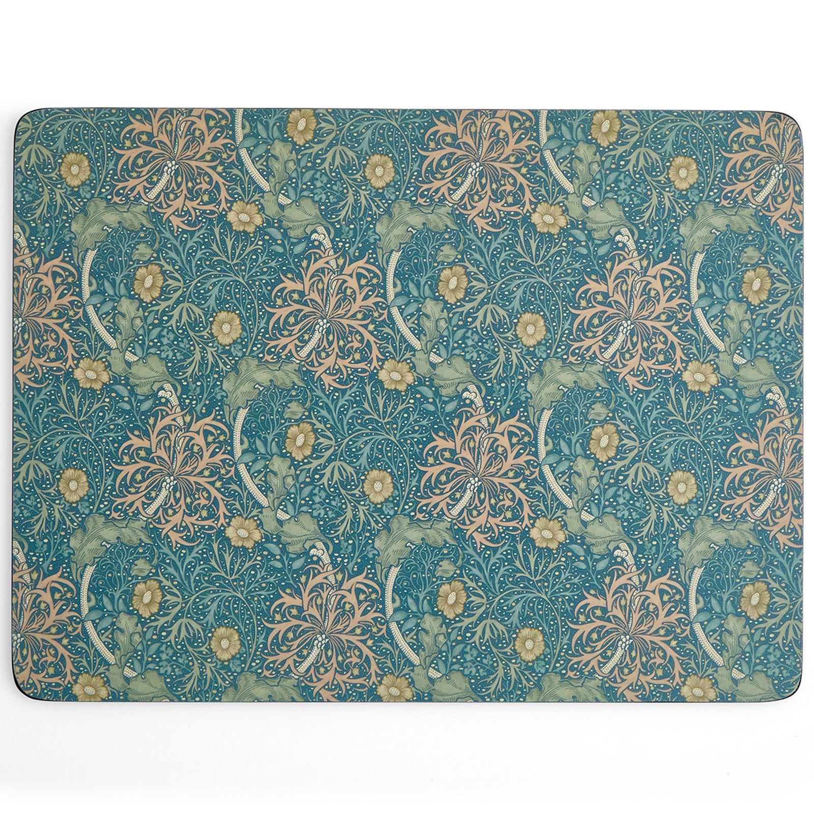 Spode Spode Morris & Co Seaweed dækkeserviet 40 x 30 cm 4-pak, grøn – billede i brug (Bordskåner)