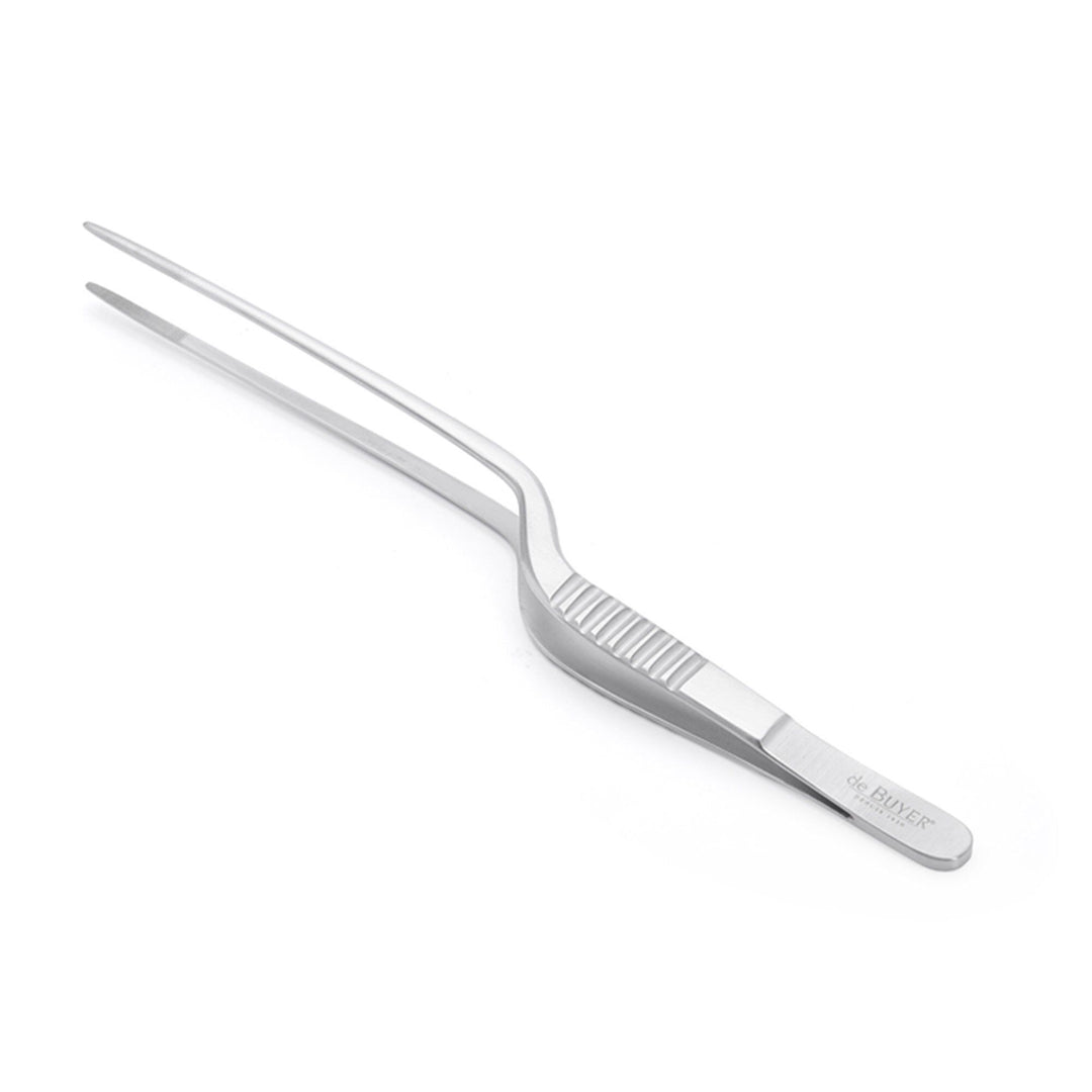 De buyer De buyer Madpincet buet 20 cm, rustfrit stål ❤ vinkelbillede (Pinset)