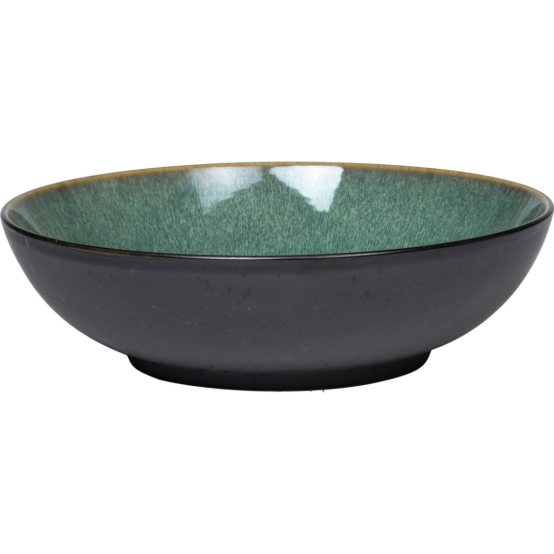 Bitz Bitz Salatskål 24 cm sort/grøn ❤ detaljebillede (Salatskål)